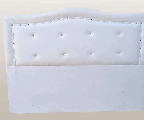 Başlık 90337 DK Çift 150 cm Model Dalga Suni Deri Beyaz Kumaş Kap Başlık 90337 DK Çift 150 cm Model Dalga Suni Deri Beyaz Kumaş Kap