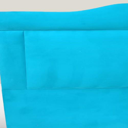 Başlık 90342 DK Tek Kişilik 100 Tay Tüyü Turkuaz Kumaş Kabartma M