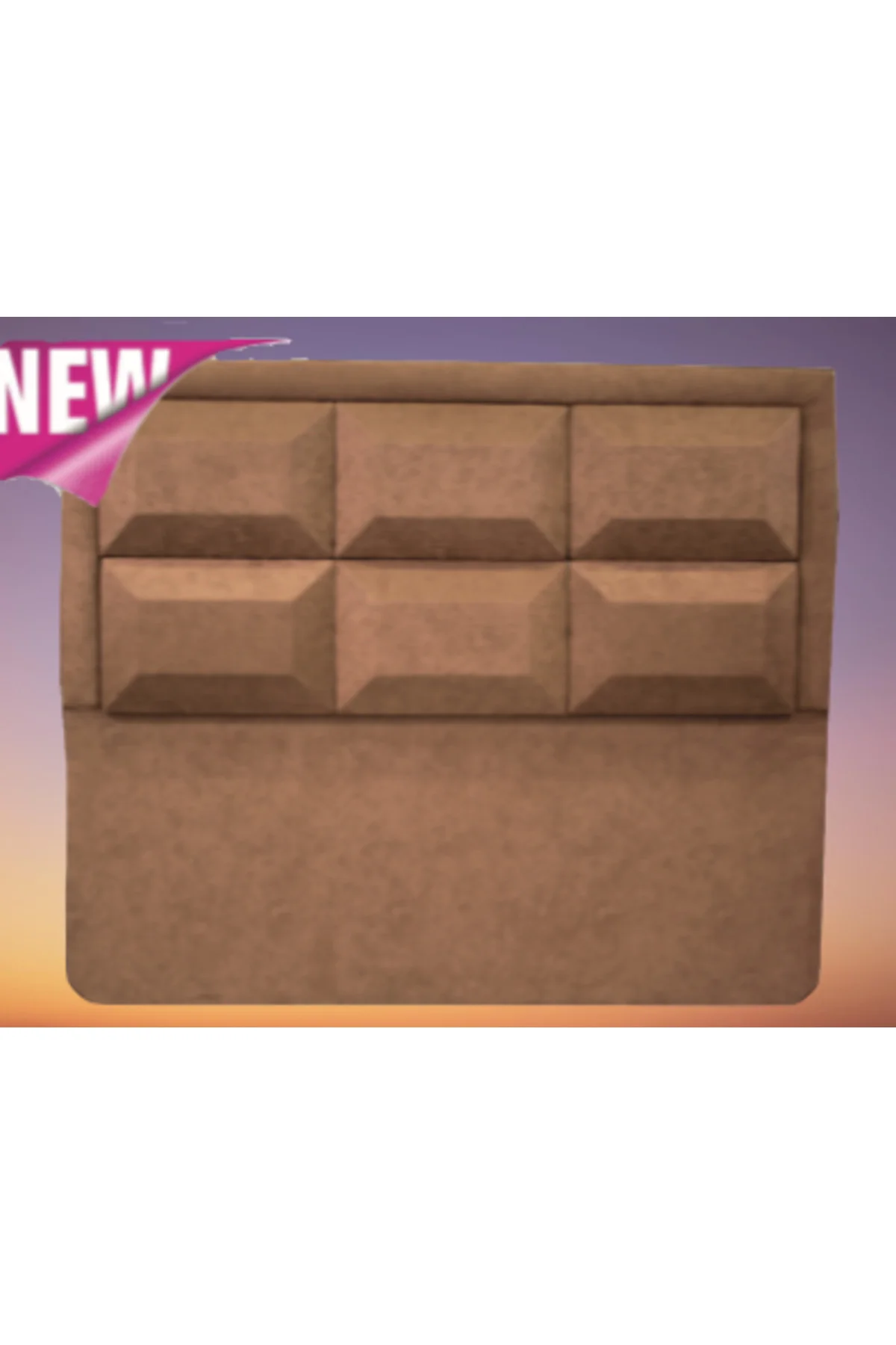 Başlık ALC ÇİKİLOTA 15445 Model 150cm Baby Face Kumaş Modern Kapitone El Yapımı - Görsel 2