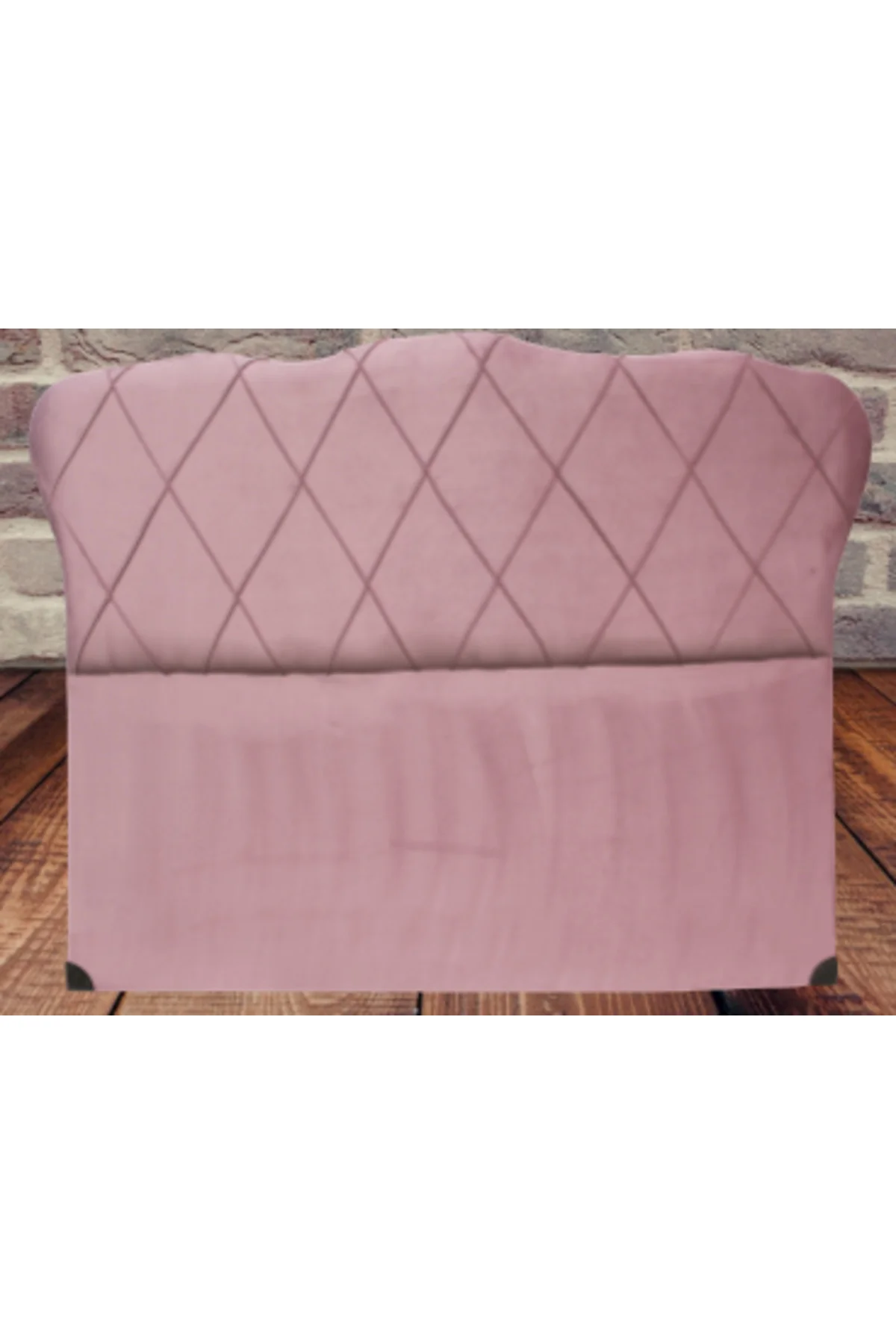 Başlık ALC GONDOL Model 90 Cm Kapitone Baby Face Pembe Kumaş Döşeme El Yapım Başlık ALC GONDOL Model 90 Cm Kapitone Baby Face Pembe Kumaş Döşeme El Yapım - Görsel 4