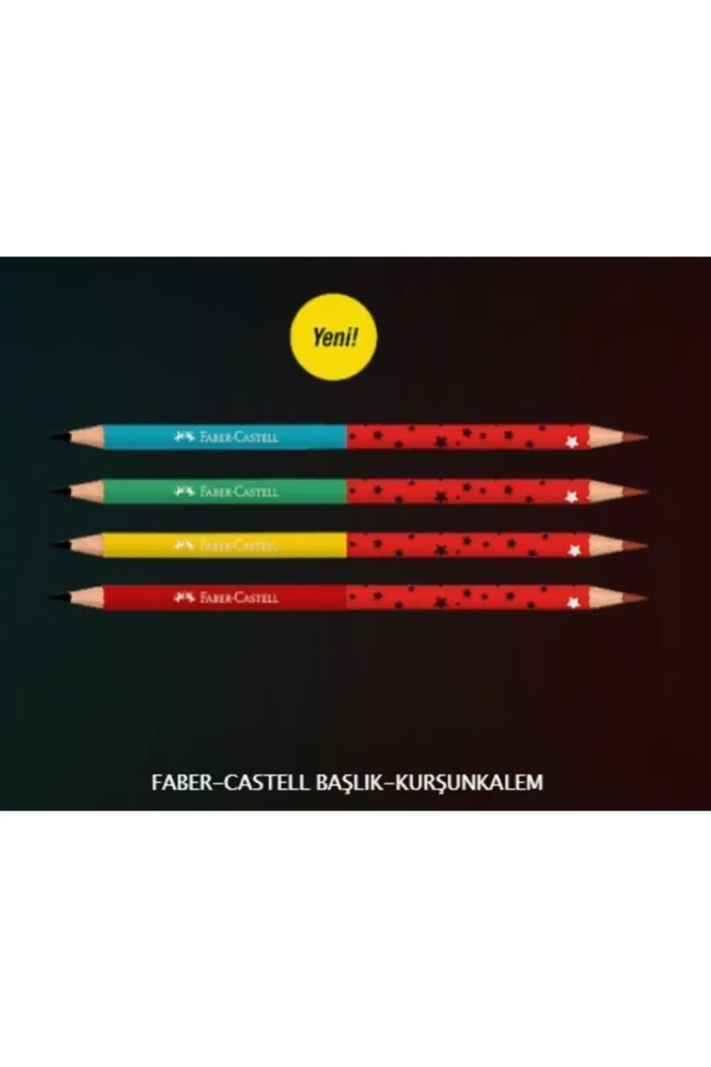 Başlık Kalemi-kurşun Kalem Çift Taraflı 10lu Paket