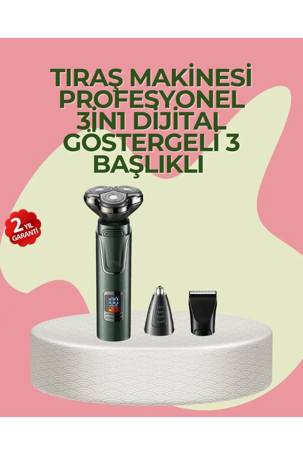 Başlıklı Şarjlı Tıraş ve Bakım Cihazı Başlıklı Şarjlı Tıraş ve Bakım Cihazı