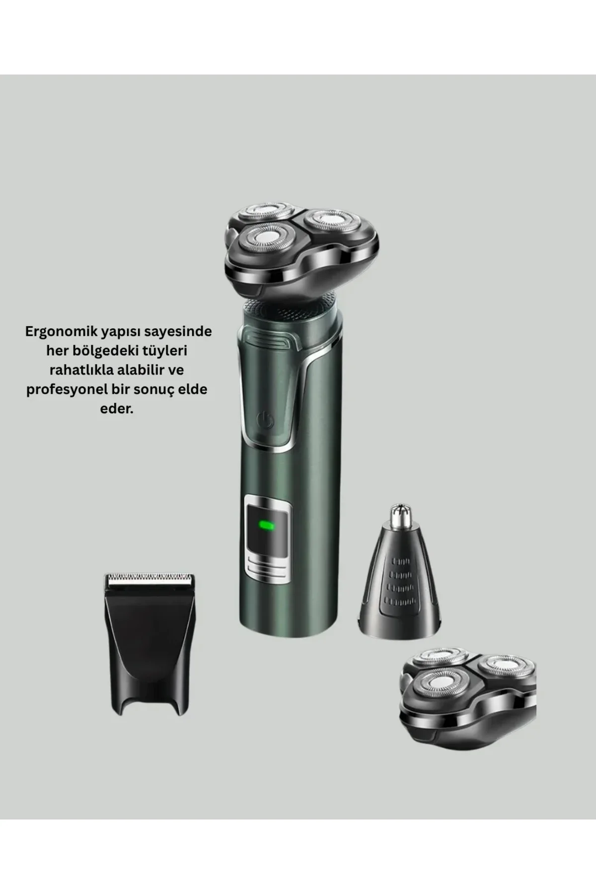 Başlıklı Şarjlı Tıraş ve Bakım Cihazı Başlıklı Şarjlı Tıraş ve Bakım Cihazı