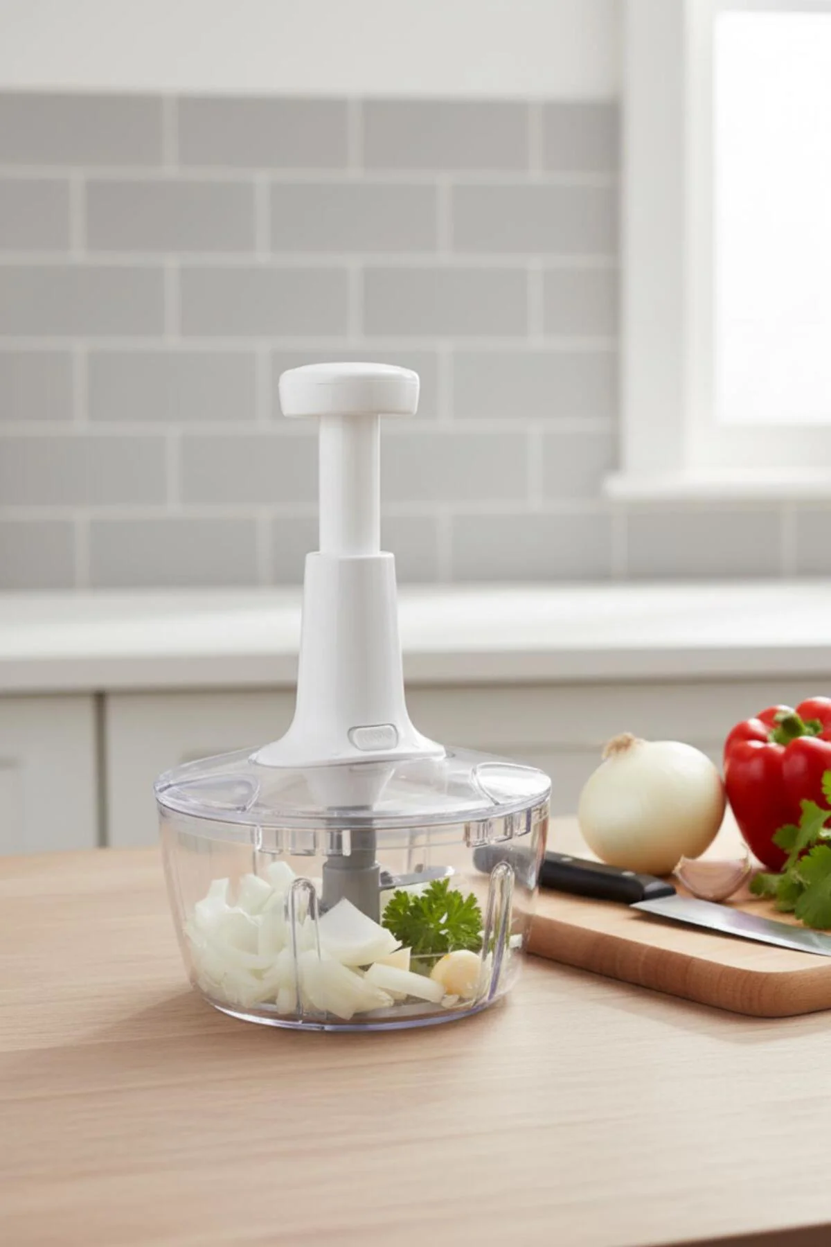 Basmali El Rondosu Sebze Meyve Doğrayıcı 2,5 Lt 2 Parça