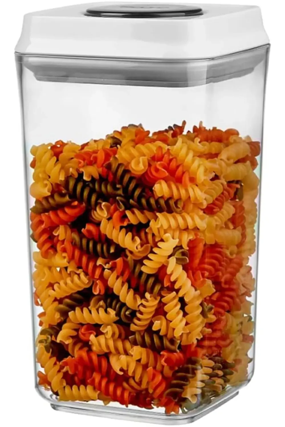 Basmalı Kare Erzak Saklama Kabı (1,25 Lt.) Ölçüler:106X106X192Mm