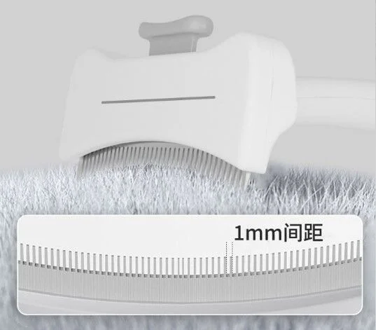 Basmalı Metal Uçlu Evcil Hayvan Tüy Toplama Tarağı  CM-586