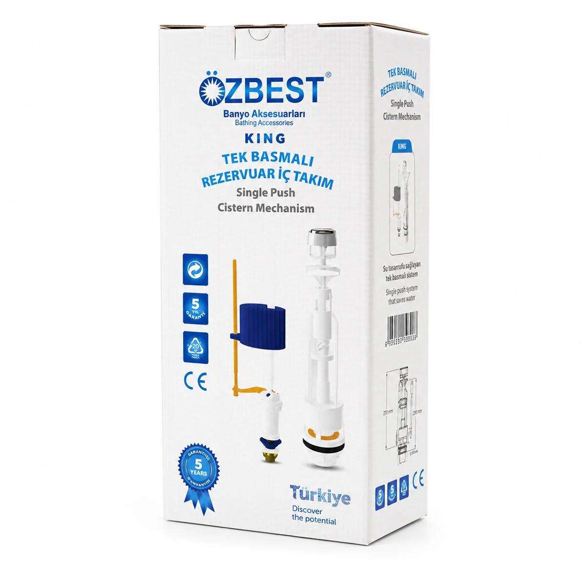 Basmalı Rezervuar İç Takım Basmalı Rezervuar İç Takım