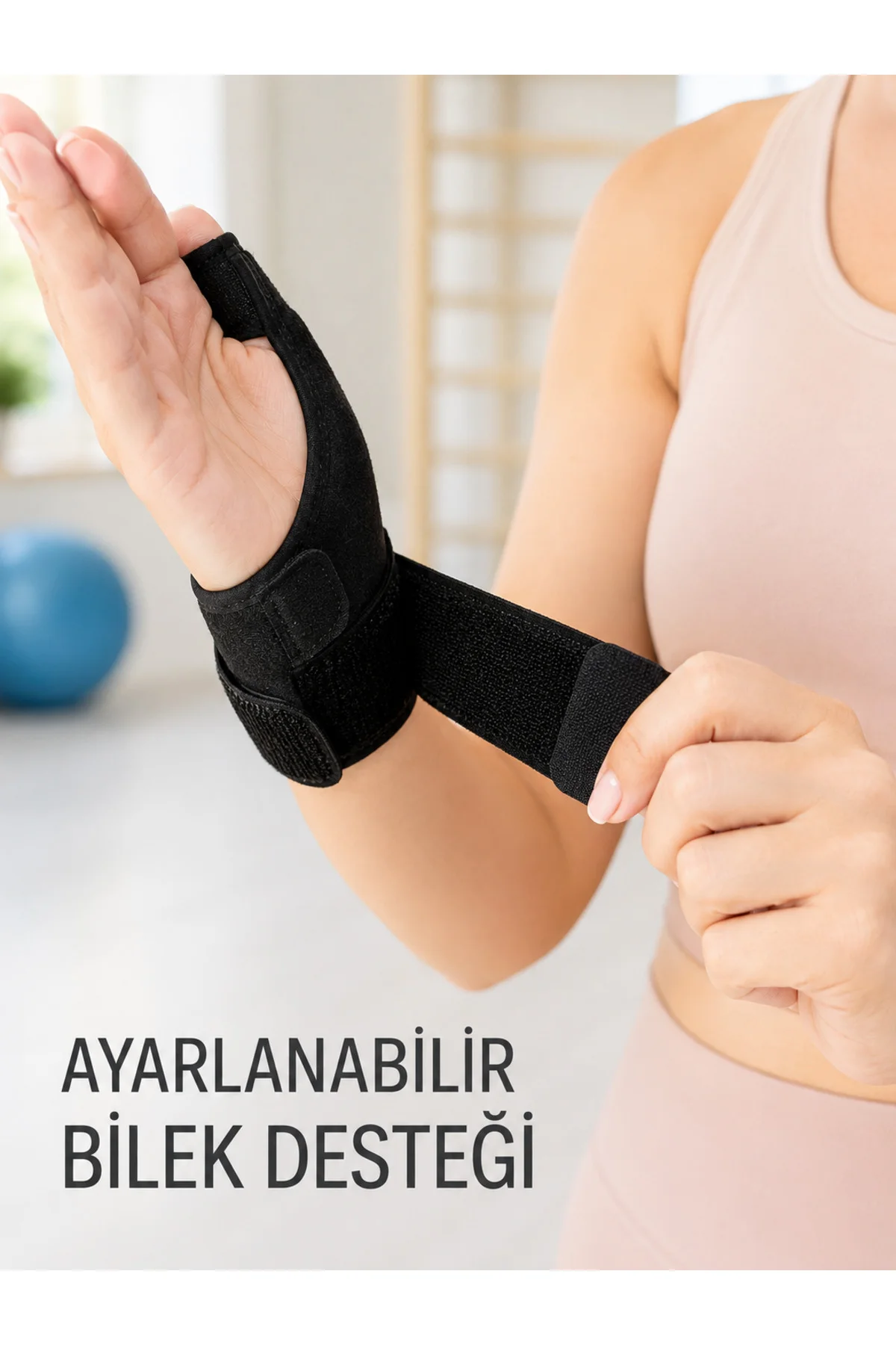 Başparmak Destekli El Bilek Ateli Metal Destekli Ayarlanabilir Bileklik De Quervain Başparmak Destekli El Bilek Ateli Metal Destekli Ayarlanabilir Bileklik De Quervain