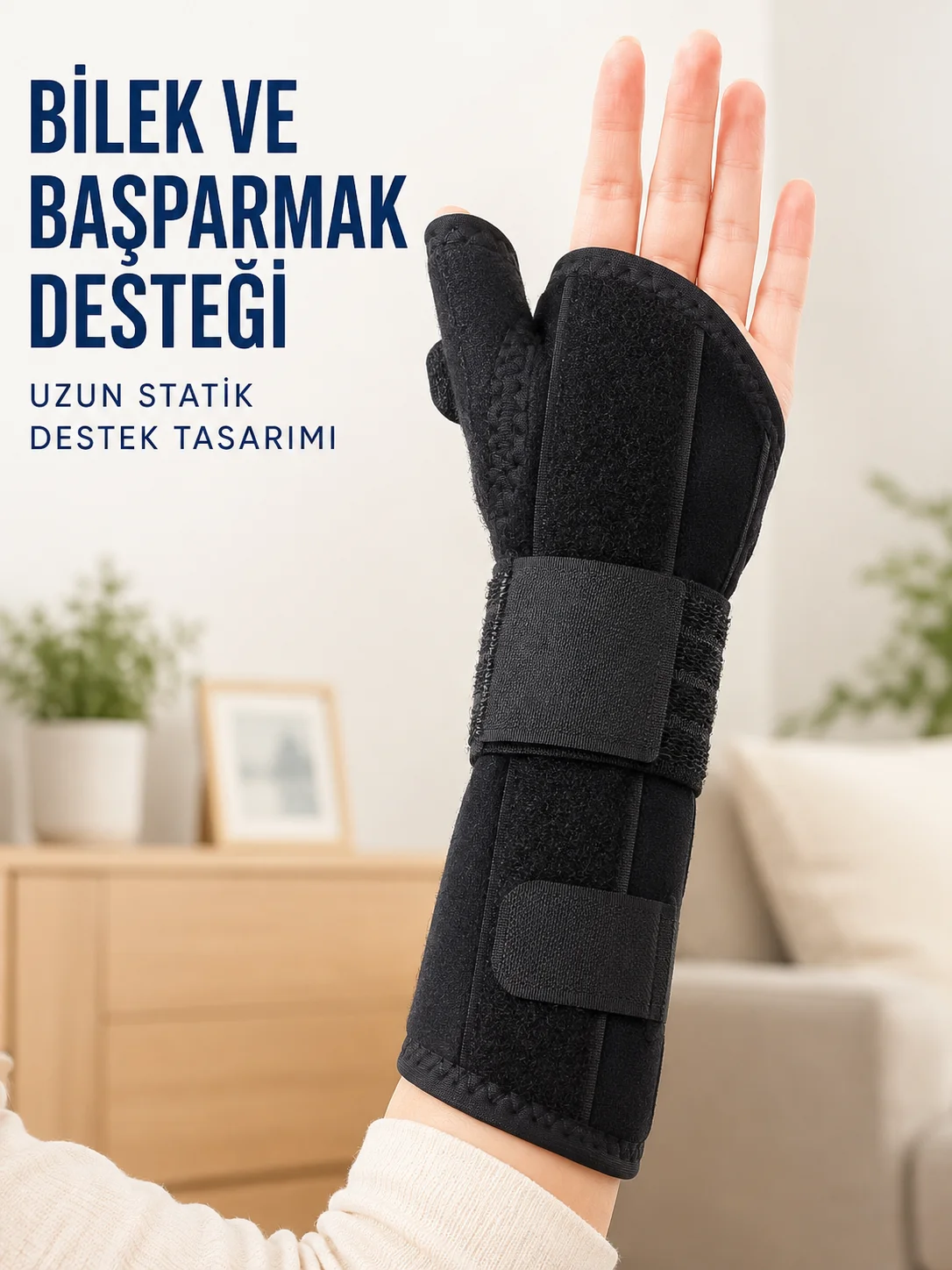 Başparmak ve El Bilek Destek Ateli Metal Destekli Ayarlanabilir Cırtlı Bileklik Fiyatı, Yorumları ve Özellikleri