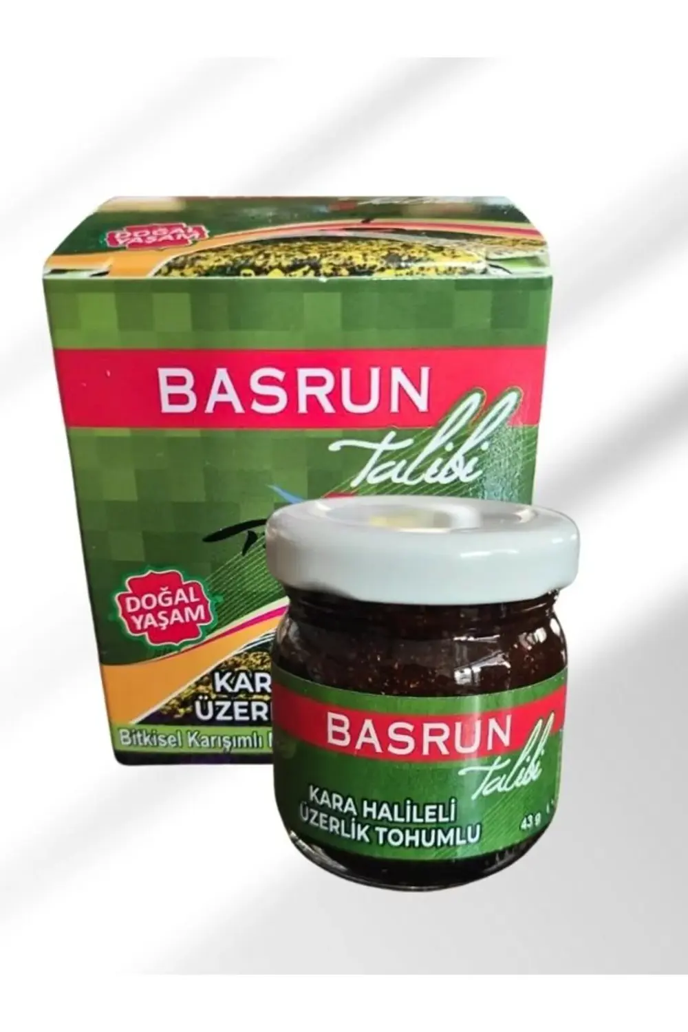 Basrun Tabibi Macun 43 Gr Üzerlik Tohumlu Macun Kara Halileli Mac