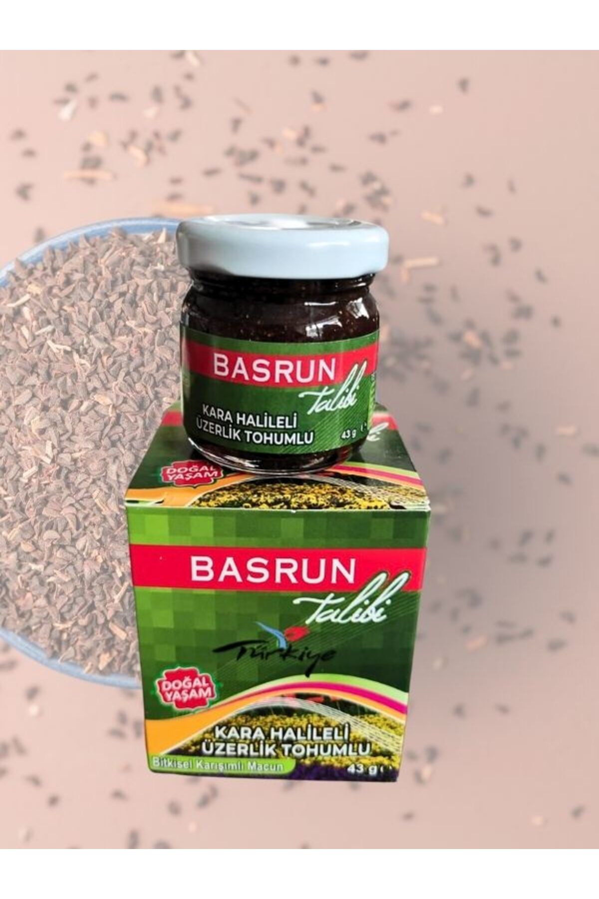 Basrun Tabibi Macun 210 Gr Üzerlik Tohumlu Macun Kara Halileli Ma
