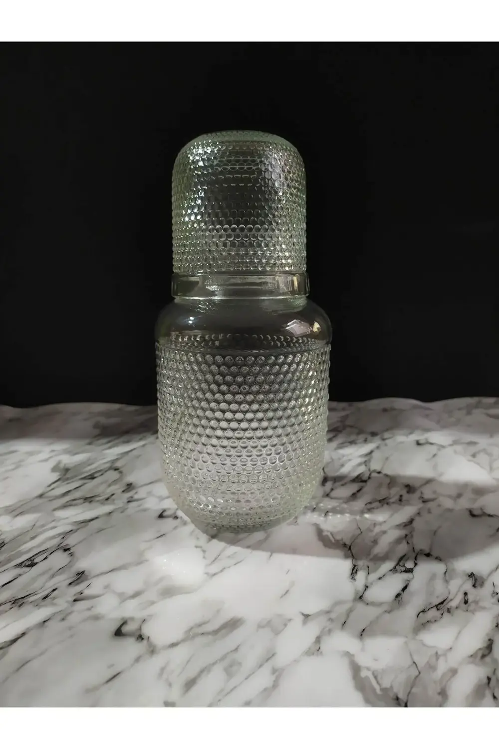 Başucu Cam Sürahi Ve Bardak Şeffaf