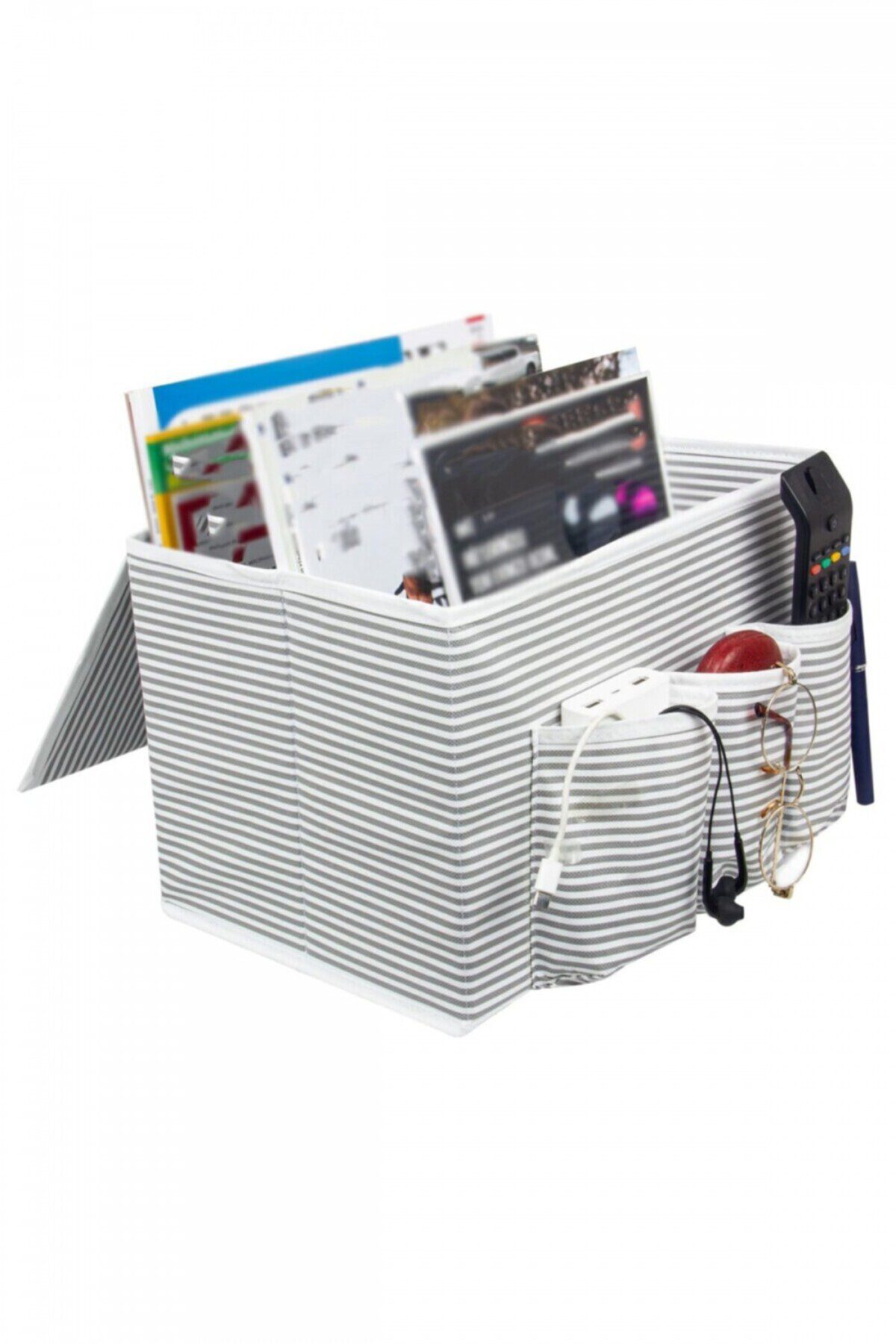 Pazar Kapısı Başucu Düzenleyicisi Gri