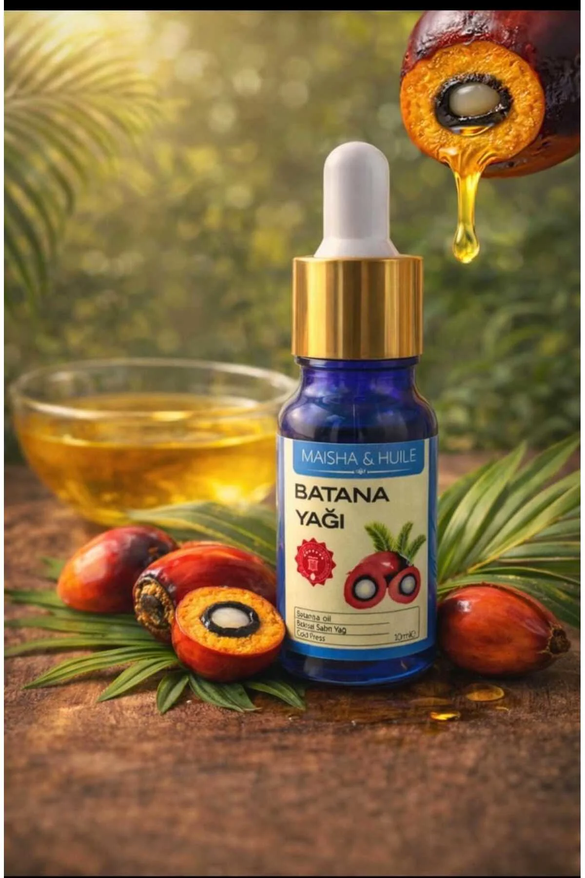 Batana Yağı (Batana Oil) Saç Bakım Serumu Organik Batana Yağı