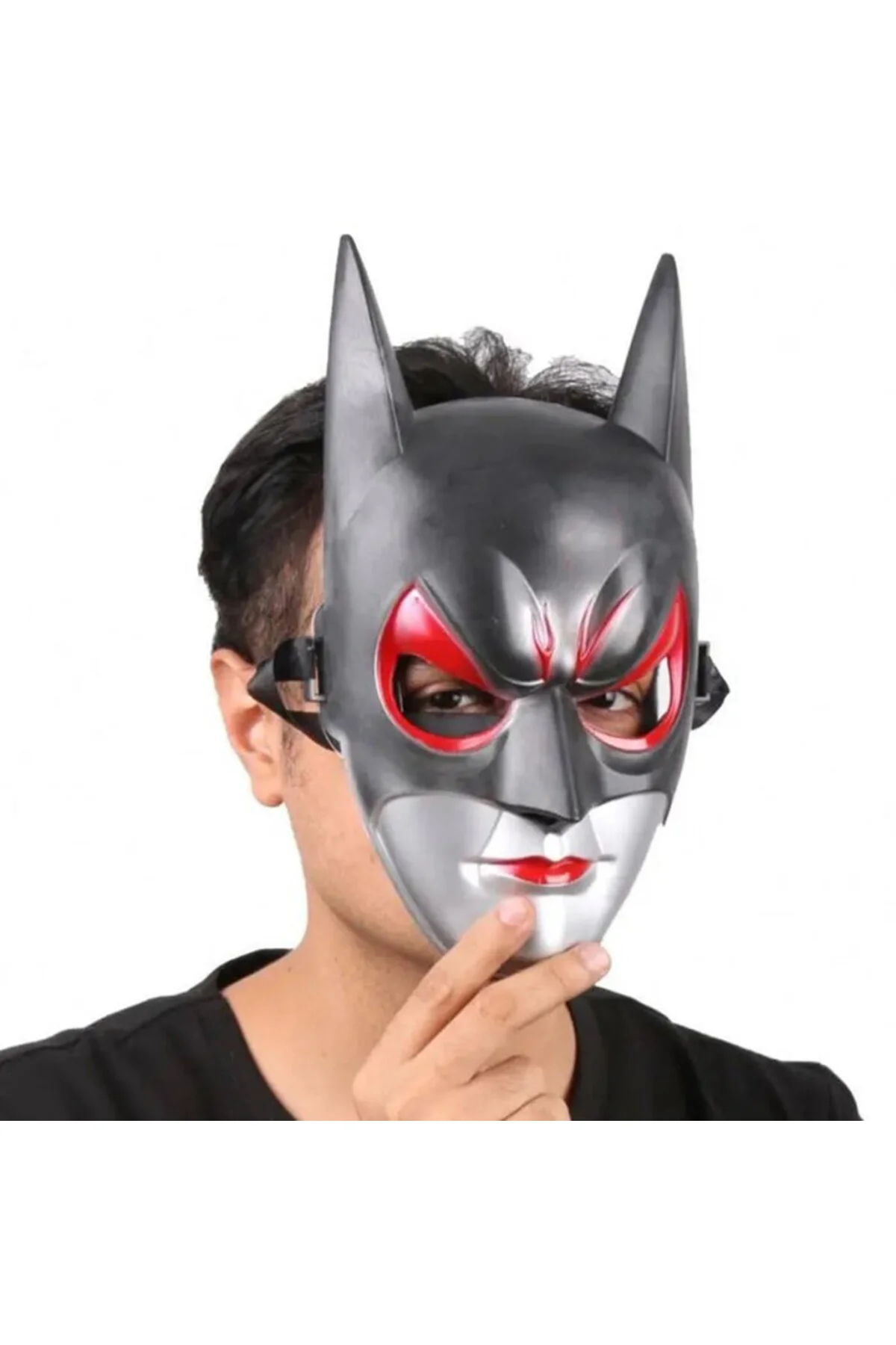 Batgirl Maskesi - Batman Maskesi 28x17 cm