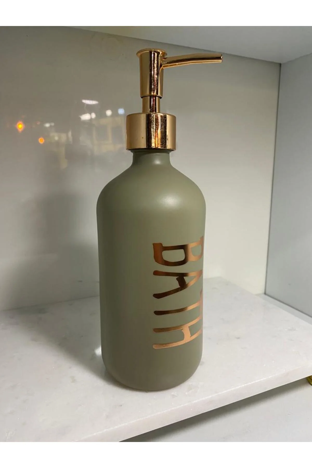 Bath Sıvı Sabunluk Haki Bath Sıvı Sabunluk Haki - Görsel 2