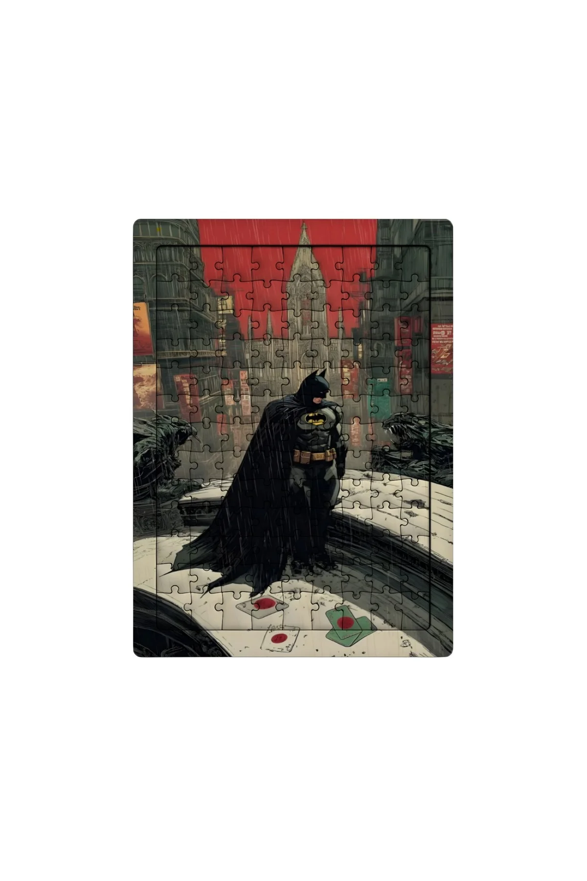 Batman 99 Parça Ayaklı Puzzle – Dekoratif Çocuk Yapbozu 082