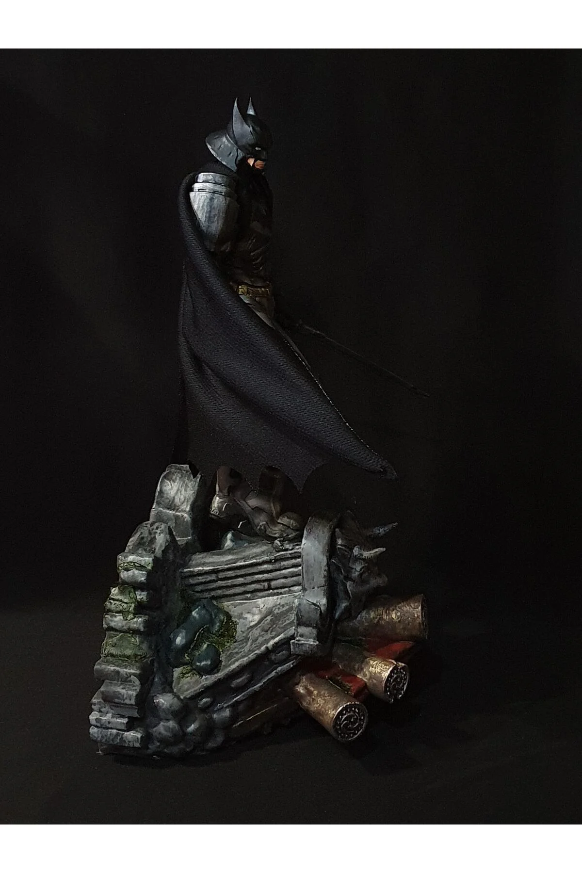Batman Adalet Birliği Zırhlı Figür Samuray Batman Obje Büyük Boy 25CM
