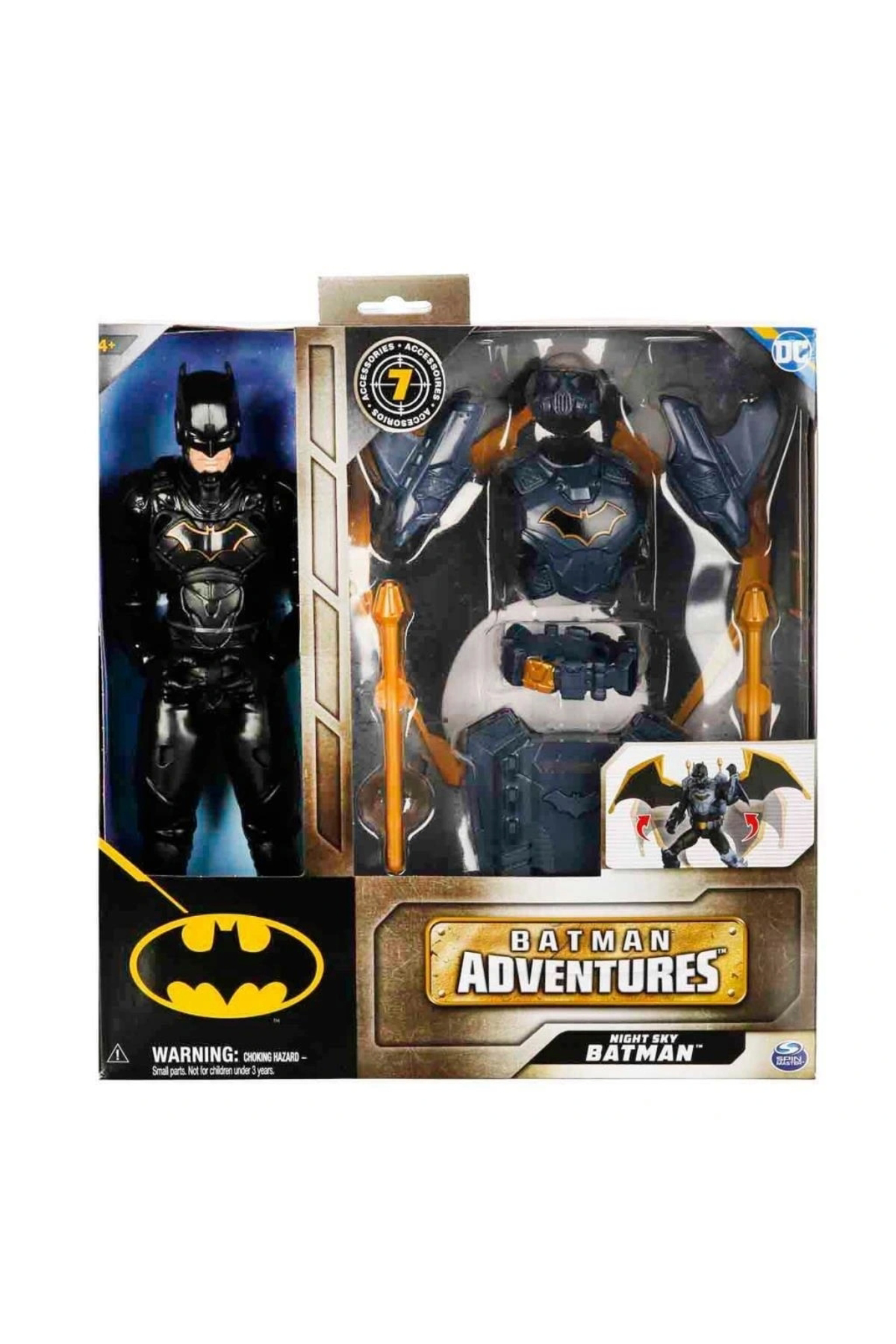 Spinmaster Batman Adventures Night Sky Batman Aksiyon Figürü 30 Cm