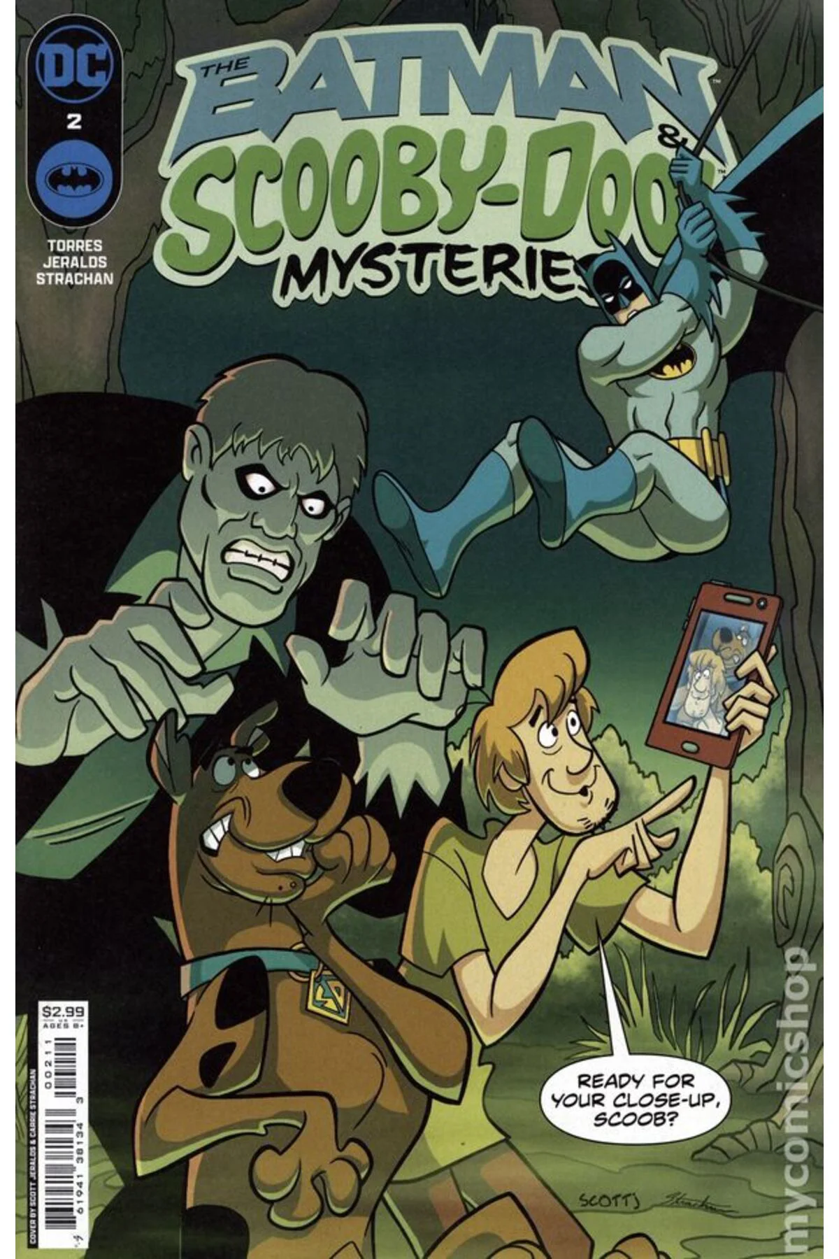 Batman and Scooby-Doo Mysteries #2 (ingilizce)