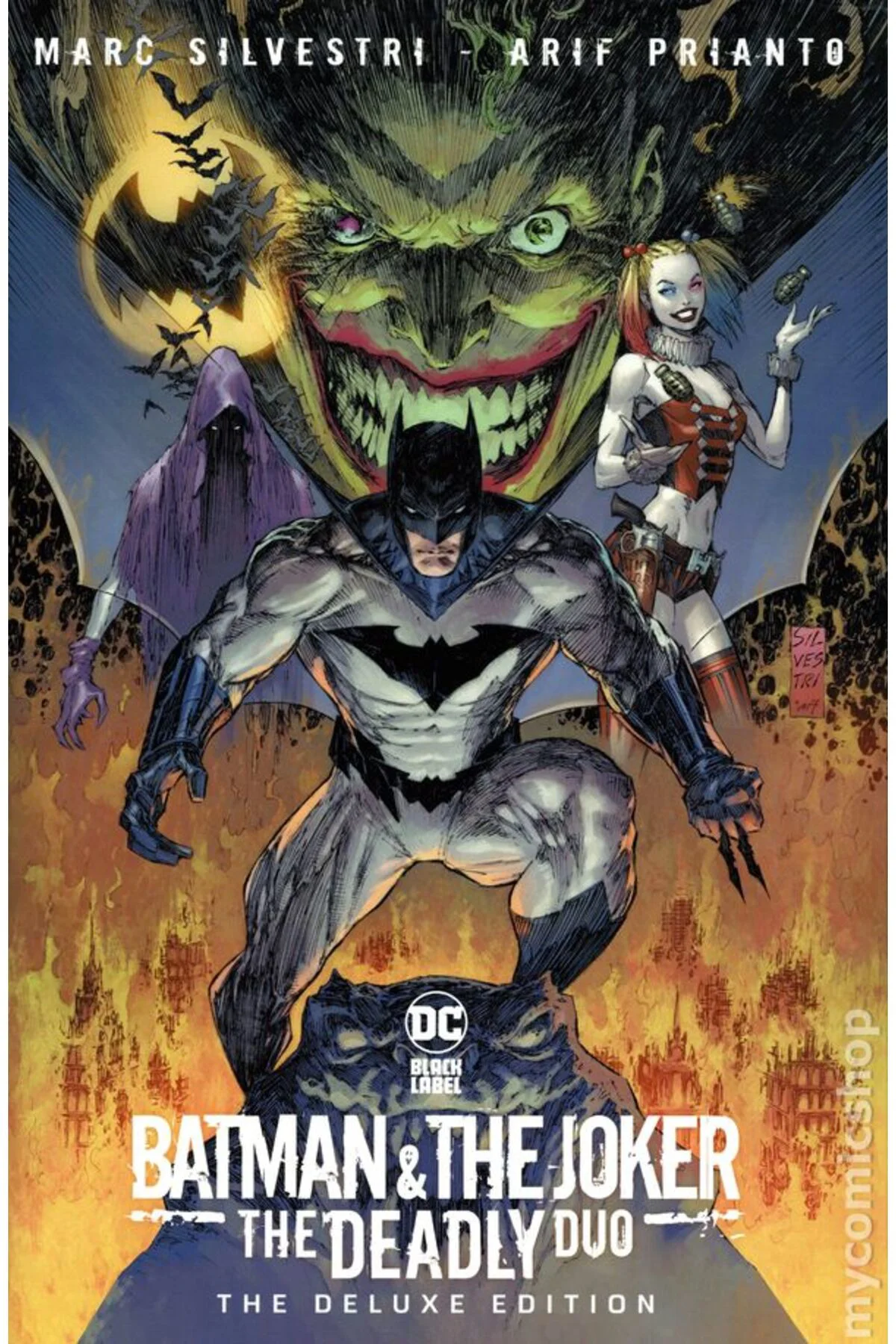 Batman and the Joker The Deadly Duo HC The Deluxe Edition (ingili Batman and the Joker The Deadly Duo HC The Deluxe Edition (ingili