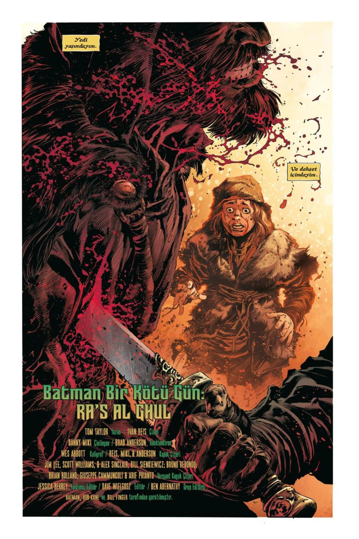 Batman: Bir Kötü Gün: Ra’s Al Ghul / Tom Taylor / JBC Yayıncılık 
