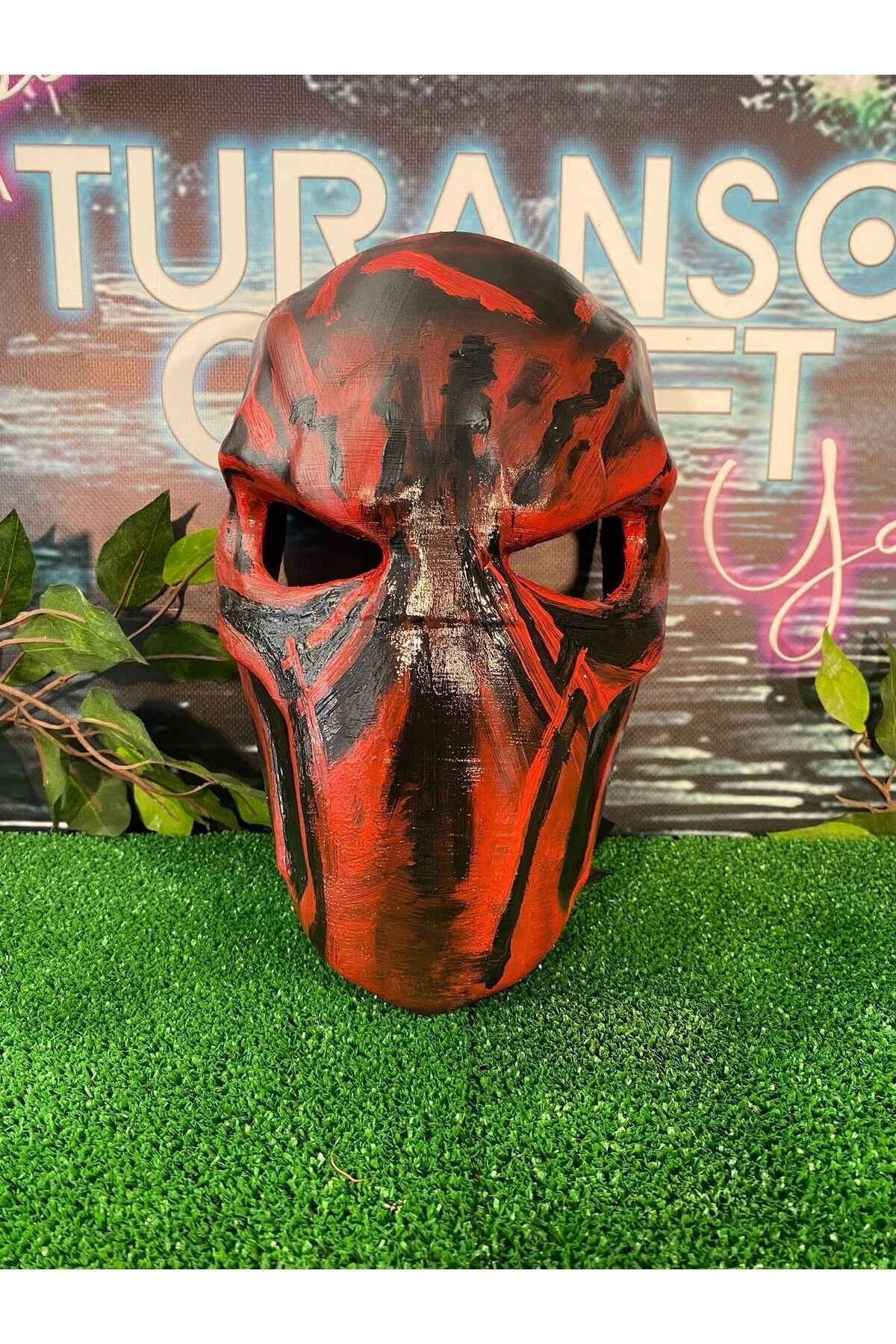 Batman Death Stroke Maske 20 cm