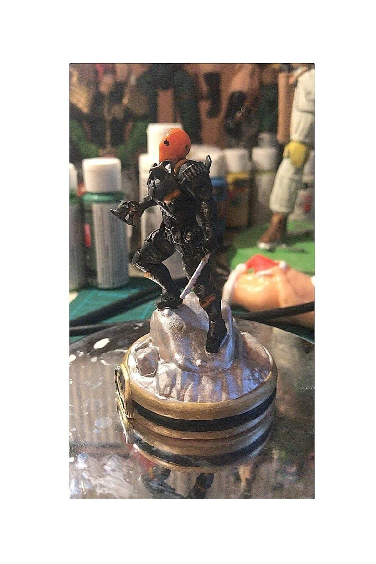 Batman Death Stroke Boyalı Figür 20 cm
