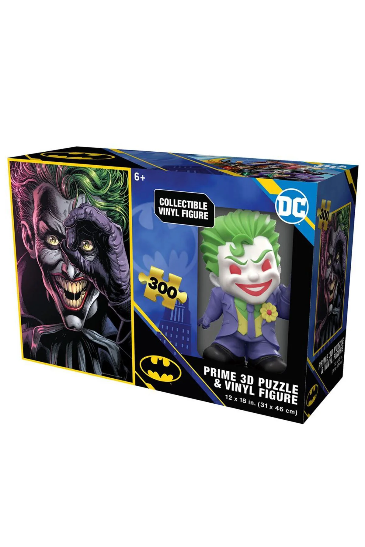 Batman Joker Figür ve 300 Parça Puzzle 35808