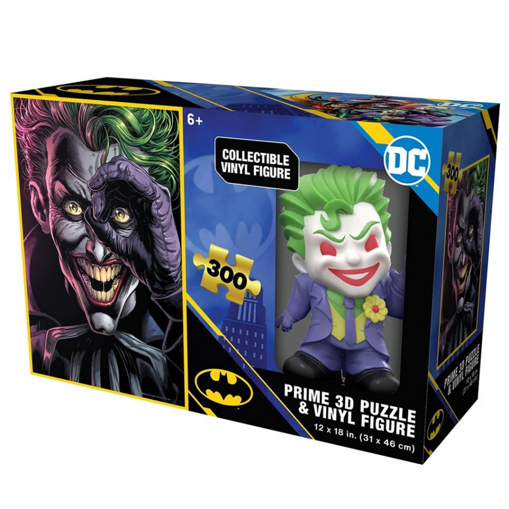 Batman Joker Figür ve 300 Parça Puzzle Batman Joker Figür ve 300 Parça Puzzle