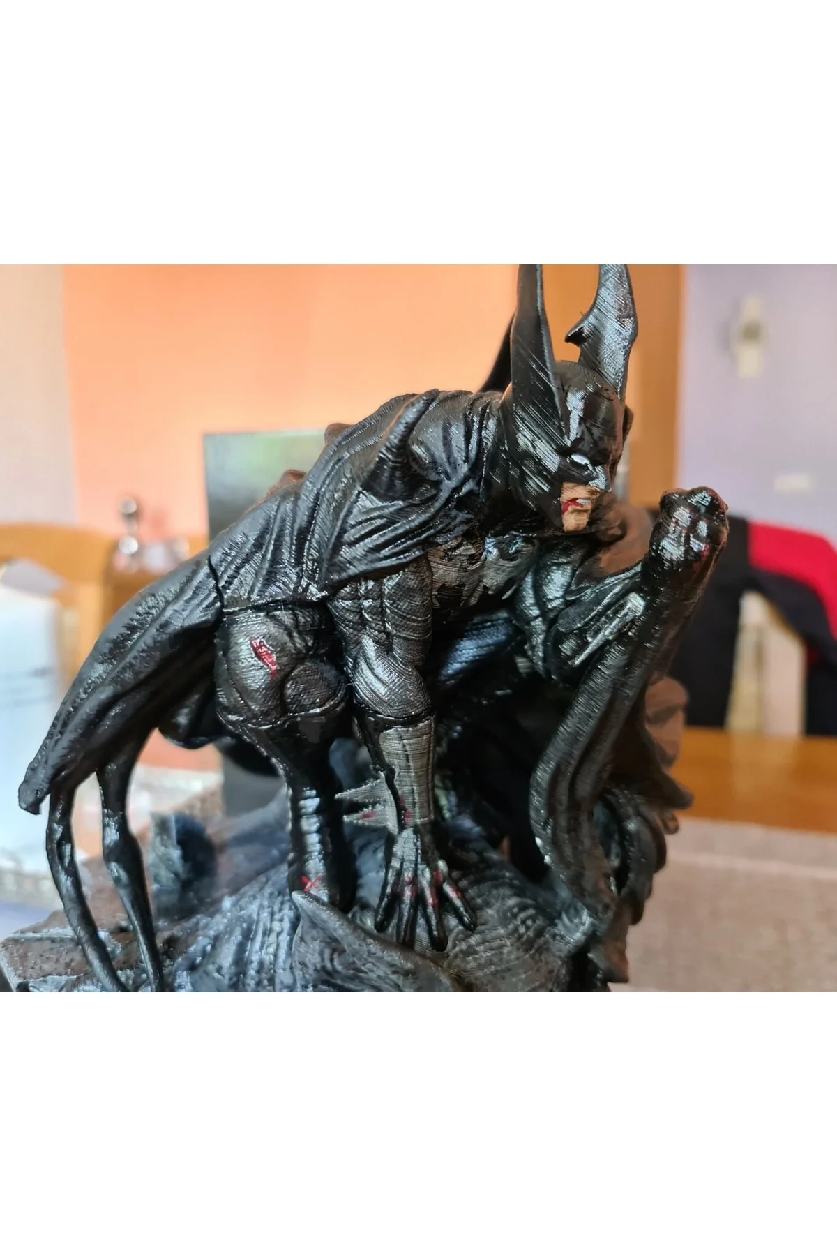 Batman Kara Öfke Boyalı Figür 26 Cm (DEV BOY)