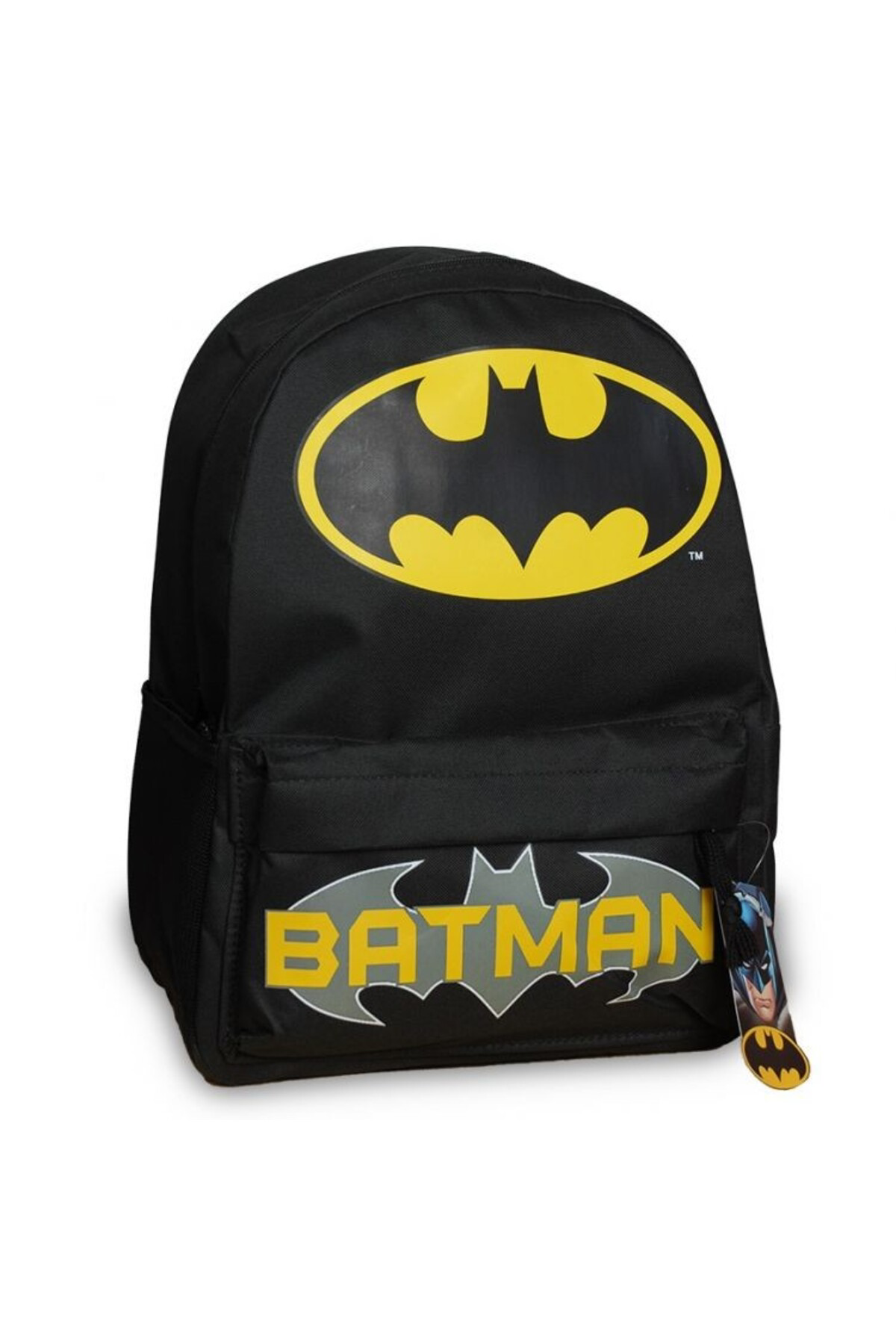 Batman Logo Sırt Çantası Siyah