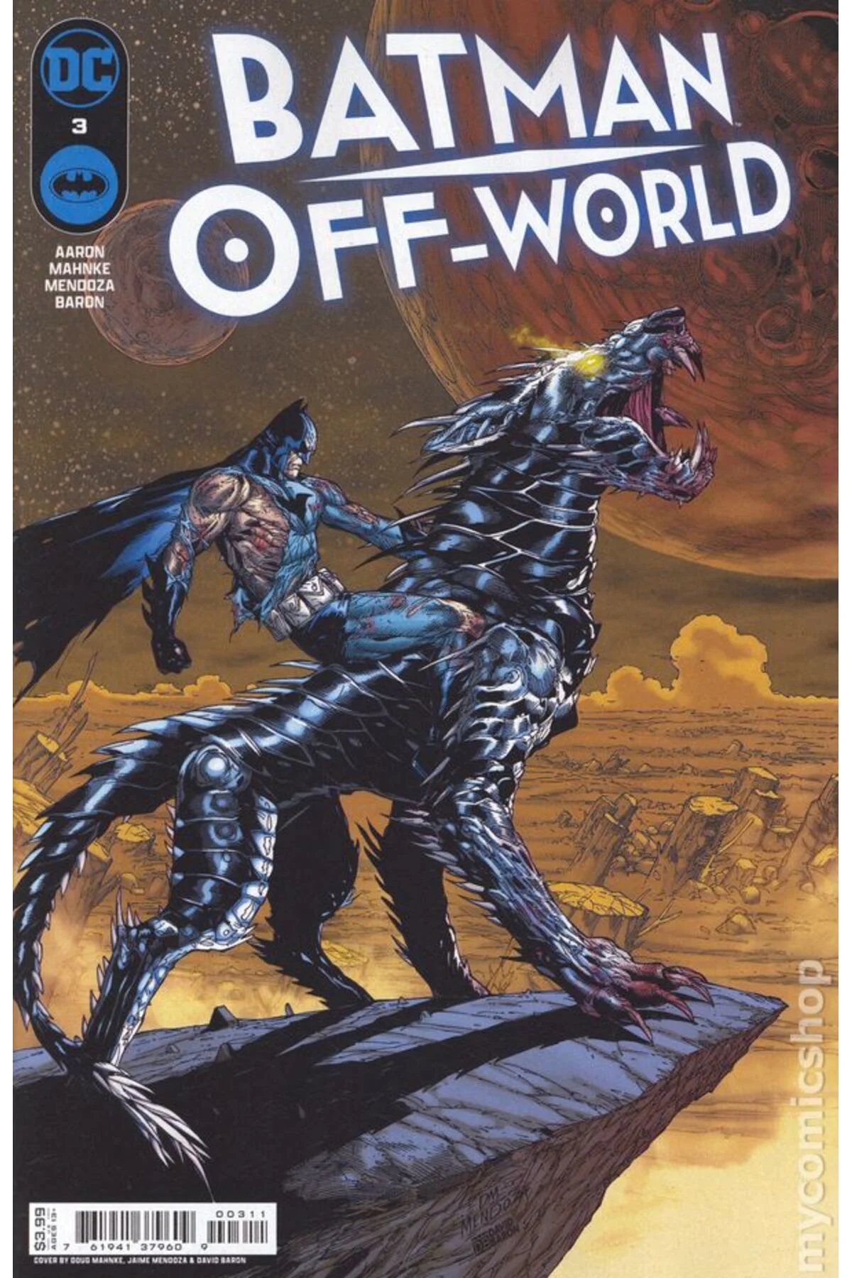 Batman Off-World #3A (ingilizce)