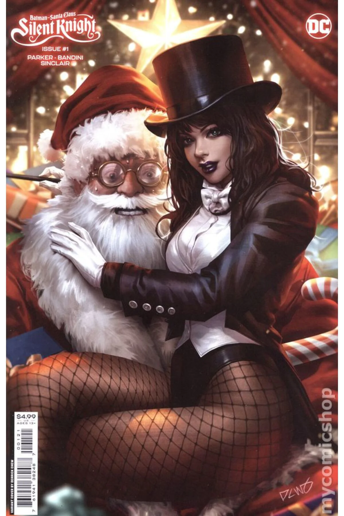 Batman Santa Claus Silent Knight #1B (ingilizce)