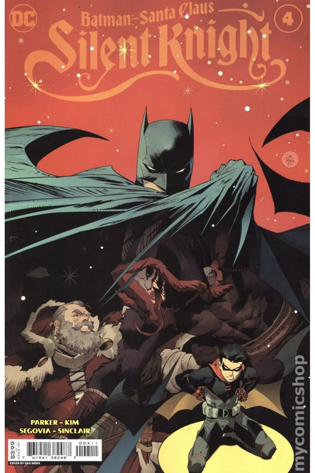 Batman Santa Claus Silent Knight #4A (ingilizce)