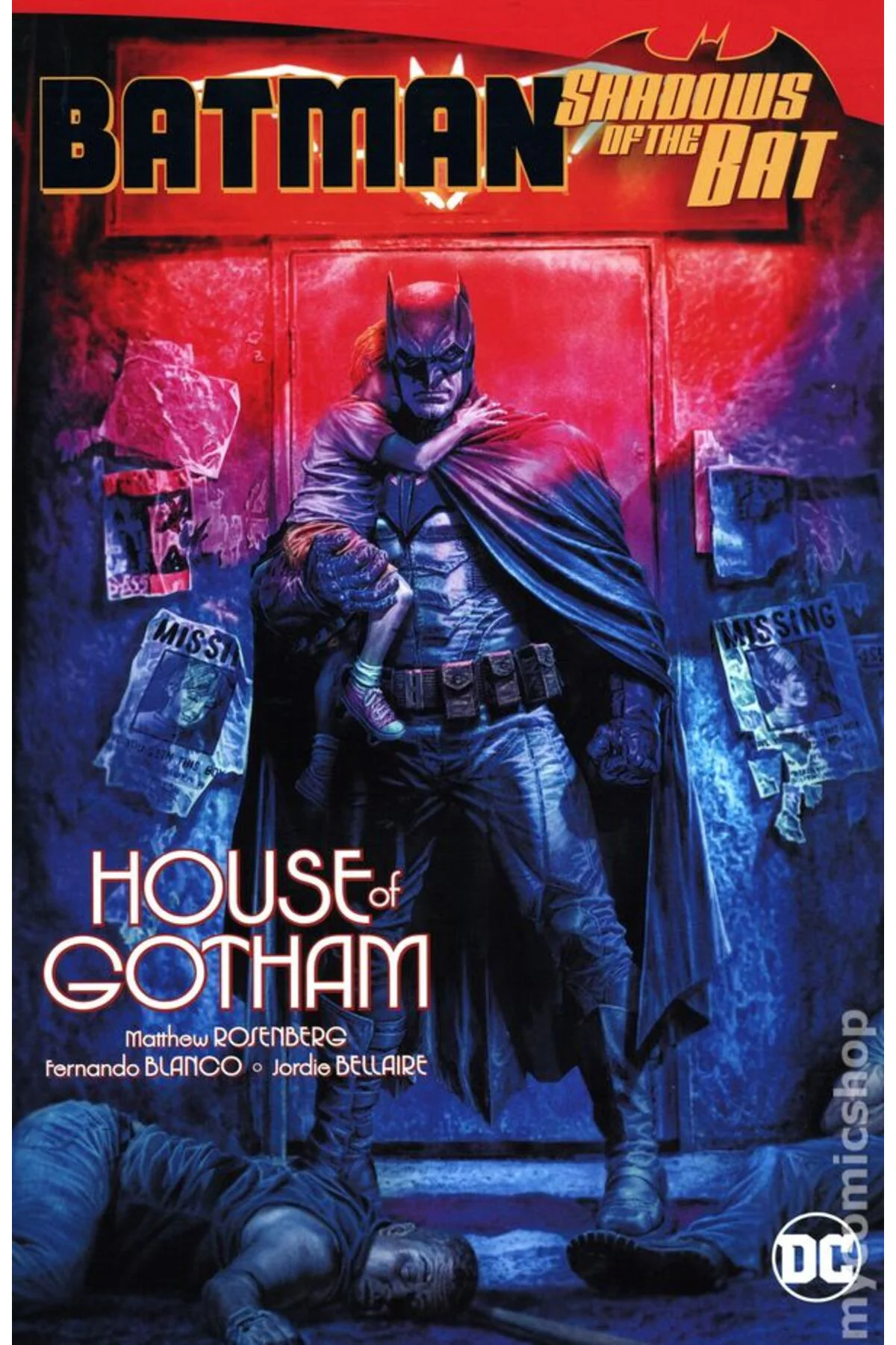 Batman Shadows of the Bat House of Gotham HC (ingilizce)