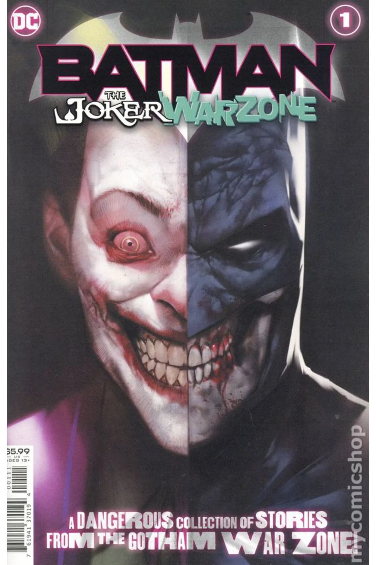 Batman the Joker War Zone #1A (ingilizce)
