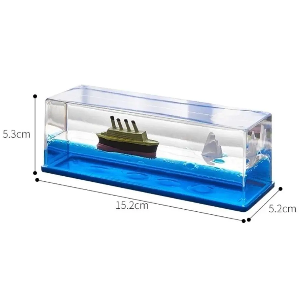 Batmayan Gemi Hediyelik Dekoratif Ev ve Ofis Hediyesi Özel Aşk Ge