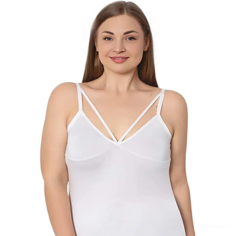 Battal Beden İp Askılı Atlet