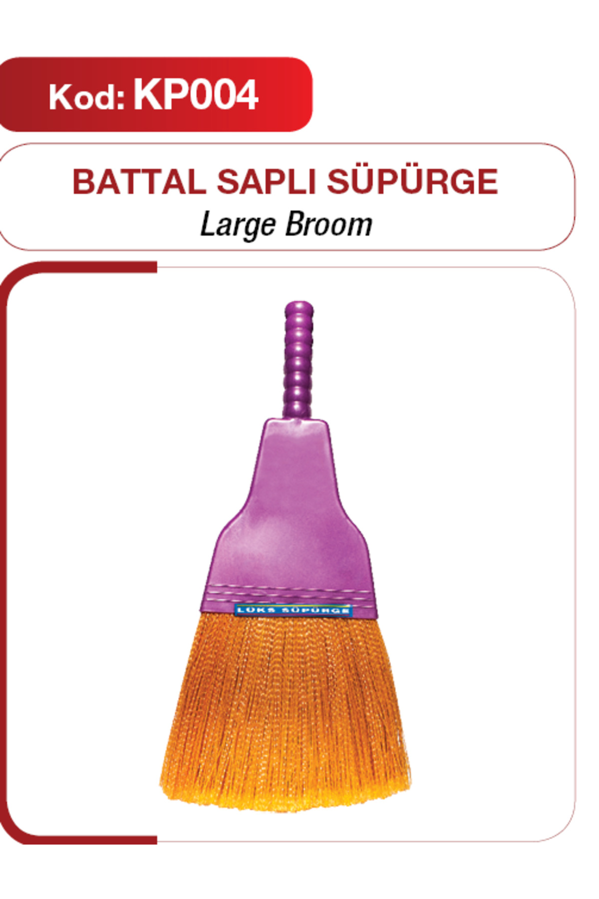 Ok Aksesuar Battal Boy Lüks Süpürge Go50604168840