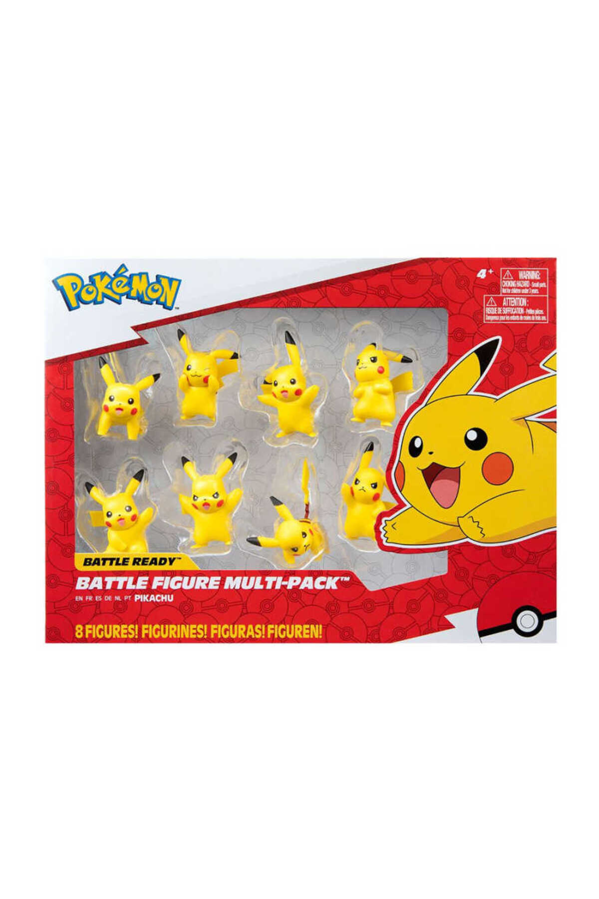 Battle 8li Figür Seti - Pikachu Set POKPKW2604