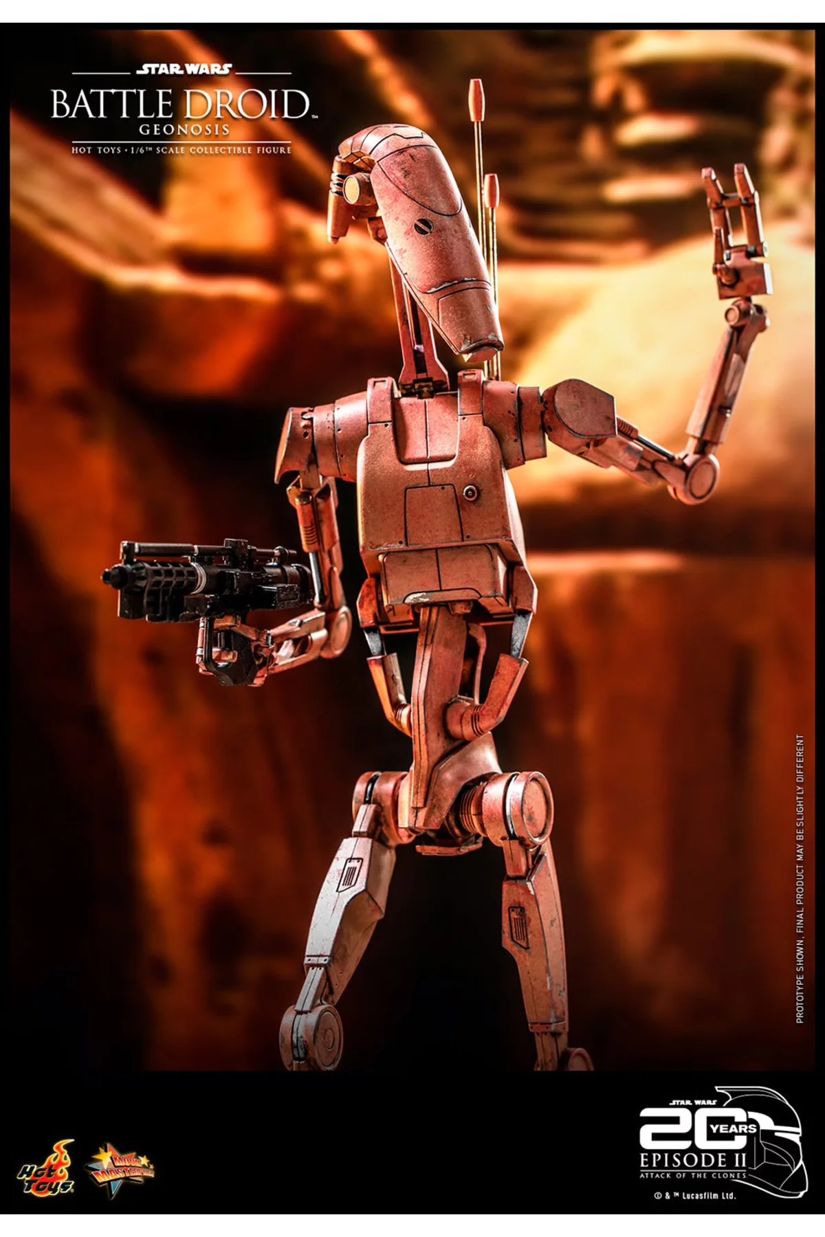 BATTLE DROID (GEONOSIS) Sixth Scale Figure by