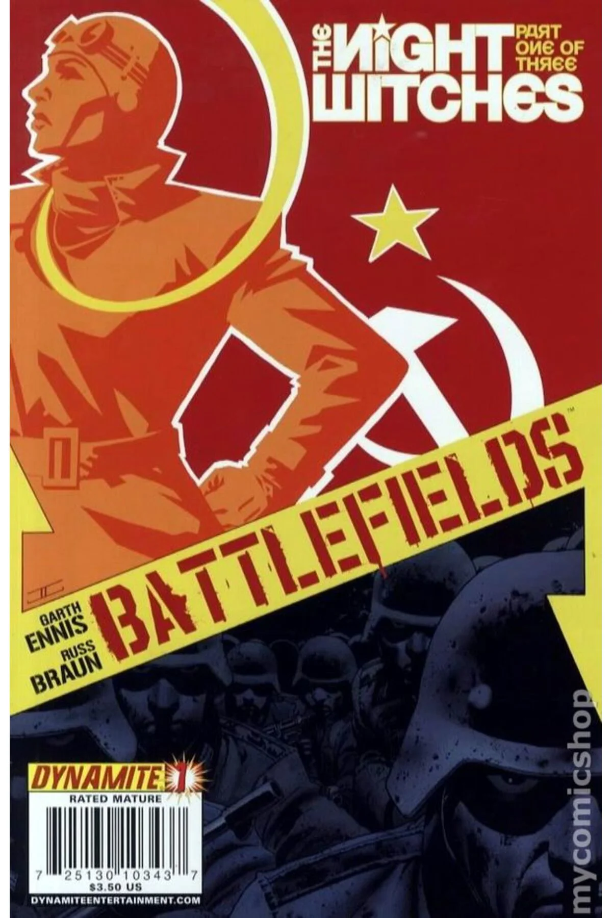 Battlefields Night Witches #1A (ingilizce)
