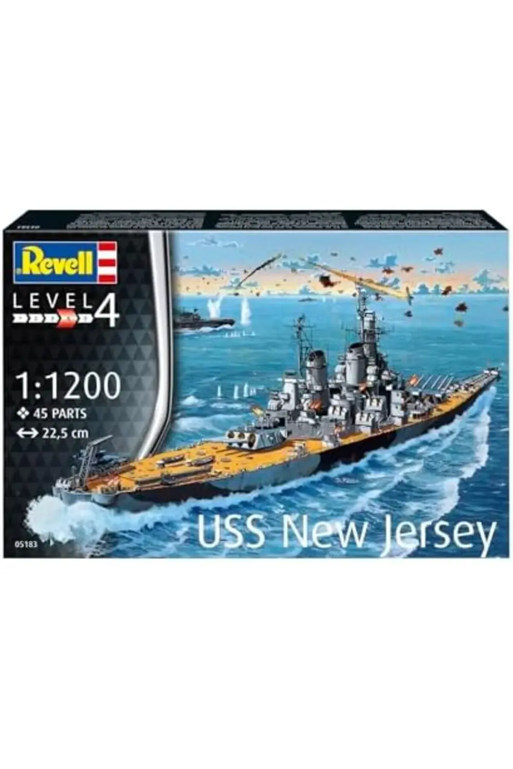 Battleship USS New Jersey Oyuncak Gemi 395519