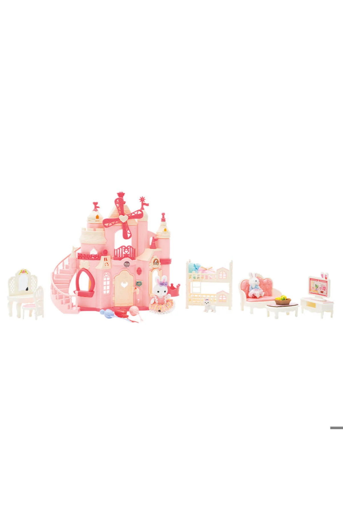 Bay Dreamy Mini Tavşan Büyük Şato Oyun Seti