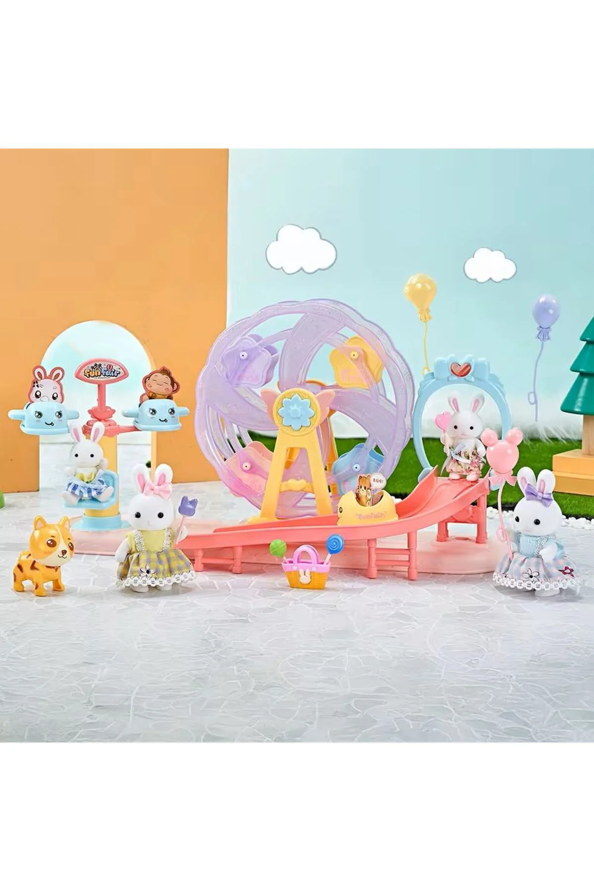 BAY DREAMY MİNİ TAVŞAN EĞLEN. DÖNME TEKERLEK-MGA