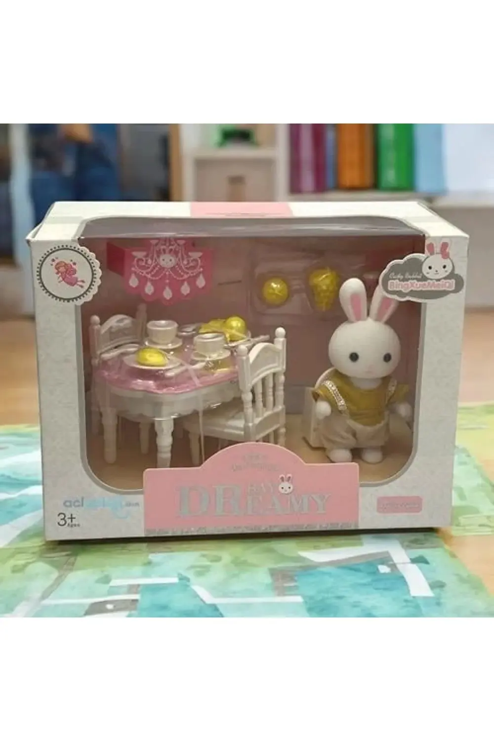 Bay Dreamy Mini Tavşan Aksesuarlı Yemek Masası Seti