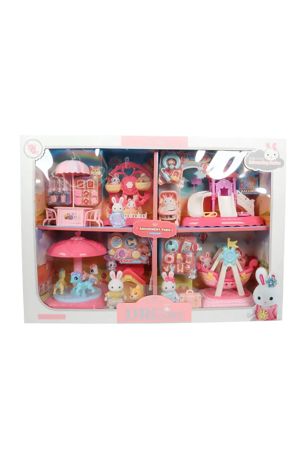 Bay Dreamy Mini Tavşan Büyük Eğlence Parkı