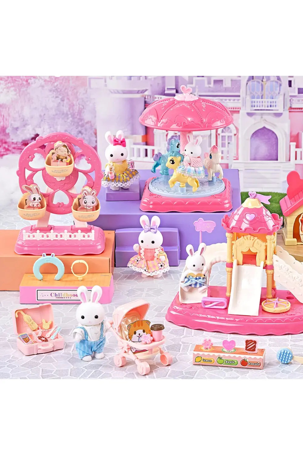 Bay Dreamy Mini Tavşan Büyük Eğlence Parkı