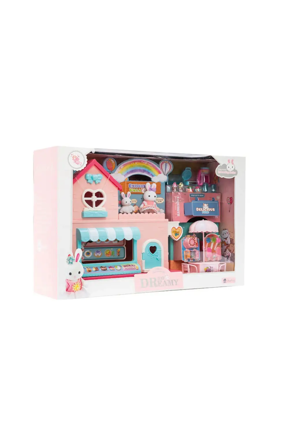 Bay Dreamy Mini Tavşan Büyük Tatlı Dükkanı Seti